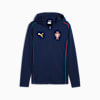 Portugal Casuals Full-Zip Hooded Men's Jacket, Persian Blue-Sunny Yellow, small-AUS