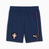 Shorts Portugal Casuals juveniles, Persian Blue-Sunny Yellow, small