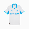 Maillot Authentic Home 25/26 Olympique de Marseille Homme, PUMA White-Bleu Azur, small