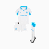 Minikit Olympique de Marseille 1.ª equipación 25/26 para niños, PUMA White-Bleu Azur, small
