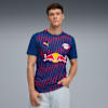 Camiseta RB Leipzig 2.ª equipación 25/26 para hombre, Elektro Blue-For All Time Red, small
