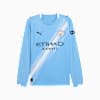 MCFC 홈 저지 롱슬리브 레플리카 <br>MCFC Home Jersey Replica LS, Team Light Blue-PUMA White, small-KOR