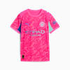 Maillot de gardien de but 25/26 Manchester City Enfant et Adolescent, Fluro Pink Pes-Aquatic, small