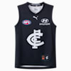 Carlton Football Club 2025 Youth Replica Home Guernsey, Dark Navy-Blue Nights-CFC, small-AUS