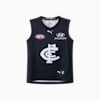 Carlton Football Club 2025 Infant Replica Home Guernsey, Dark Navy-PUMA White-CFC, small-AUS