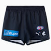 Carlton Football Club 2025 Men's Replica Home Shorts, Dark Navy-PUMA White-CFC home, small-AUS