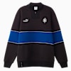 North Melbourne Football Club 2025 Unisex Quarter Zip Sweatshirt, PUMA Black-Surf The Web-NMFC, small-AUS