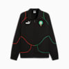Morocco ftblStatement Track Jacket Men, PUMA Black-PUMA Red-Archive Green, small