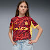 Olympique de Marseille 25/26 Goalkeeper Jersey Youth, Dark Crimson-Sunny Yellow-Dark Poppy, small