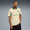 KIDSUPER x SE PALMEIRAS Men's Jersey, Creamy Vanilla-Vine, small-AUS