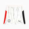 KIDSUPER x MANCHESTER CITY Shorts Men, PUMA White-PUMA Black, small