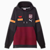 QLD Maroons 2025 Men's Team Hoodie, Flat Dark Gray-Burgundy-QRL, small-AUS