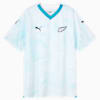 New Zealand Football 2024 Youth Replica Away Jersey, Elektro Aqua-PUMA White-FNZ, small-NZL