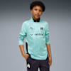 Olympique de Marseille Training Quarter-Zip Top Youth, Safe Lake-New Navy, small
