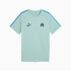 T-shirt Olympique de Marseille KING da uomo, Modern Mint-Luminous Blue, small