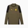 Borussia Dortmund Training Quarter-Zip Top Men, Loden Green-PUMA Black, small