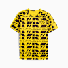 Playera de calentamiento de futbol para hombre BVB, Faster Yellow-PUMA Black, small
