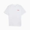 FC St. Pauli Graphic Tee Men, PUMA White-Espresso Brown, small