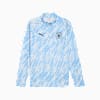 Manchester City Pre-match Men's Quarter-Zip Top, Silver Sky, small-NZL
