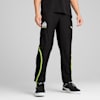 Olympique de Marseille FASTER Woven Pants Men, PUMA Black-Yellow Alert, small