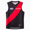 Essendon Football Club 2025 Men's Replica Home Guernsey, Puma Black-PUMA Red-EFC, small-AUS