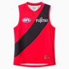 Essendon Football Club 2025 Men's Replica Away Guernsey, Puma Black-PUMA Red-EFC, small-AUS
