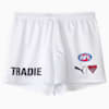 Essendon Football Club 2025 Men's Replica  Away Shorts, PUMA White-PUMA Red-EFC, small-AUS
