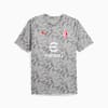 AC Milan Pre-match Men's Jersey, Smokey Gray-PUMA White, small-NZL