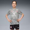 Maillot d’avant-match AC Milan Enfant et Adolescent, Smokey Gray-PUMA White, small