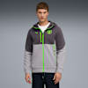 Hoodie zippé PUMATECH Manchester City Homme, Galactic Gray-Pro Green, small