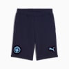 Manchester City FtblEssentials Shorts Men, PUMA Navy-Team Light Blue, small