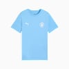T-shirt FtblEssentials Manchester City Enfant et Adolescent, Team Light Blue-PUMA White, small