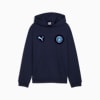 Manchester City FtblEssentials Hoodie Big Kids, PUMA Navy-Team Light Blue, small