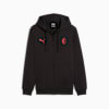 AC Milan FtblEssentials Hooded Jacket Men, PUMA Black-For All Time Red, small