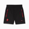 Shorts in tessuto PUMATECH AC Milan dal taglio morbido per ragazzi, PUMA Black-For All Time Red, small
