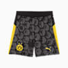 KIDSUPER x BORUSSIA DORTMUND Shorts Men, PUMA Black-Faster Yellow, small