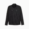 Top da training con zip corta FC St. Pauli da uomo, PUMA Black-Flat Dark Gray, small