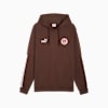 FC St. Pauli KING Hoodie Men, Espresso Brown-PUMA White, small