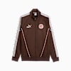 FC St. Pauli KING Anthem Jacket Men, Espresso Brown-PUMA White, small