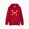 Switzerland FtblCulture Hoodie Men, Dark Crimson-PUMA White, small