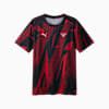 Essendon FC 2026 Men's Training Tee, PUMA Black-PUMA Red-EFC, small-AUS