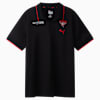 Essendon FC 2026 Men's Team Polo, PUMA Black-PUMA Red-EFC, small-AUS
