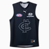 Carlton Football Club 2025 Men's Replica Throwback Guernsey, Dark Navy-CFC, small-AUS
