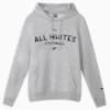 New Zealand All Whites Football 2025 Unisex Casual Hoodie, Medium Gray Heather-NZF, small-NZL