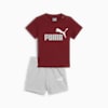 Minicats Tee and Shorts Set - Infants 0-4 years, Intense Red, small-AUS