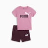 Minicats Tee and Shorts Set - Infants 0-4 years, Mauved Out, small-AUS