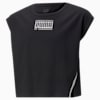 Alpha Style Youth Tee, Puma Black, small-PHL