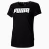 Essentials Women's Tee, Puma Black, small-PHL