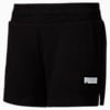 Quần short nỉ nữ Essentials, Puma Black, small-VNM