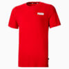 เสื้อยืดคอกลมผู้ชาย Essentials Small Logo Tee, High Risk Red, small-THA